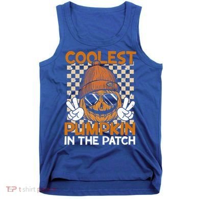 Groovy Coolest Pumpkin In The Patch Halloween Gift Tank Top