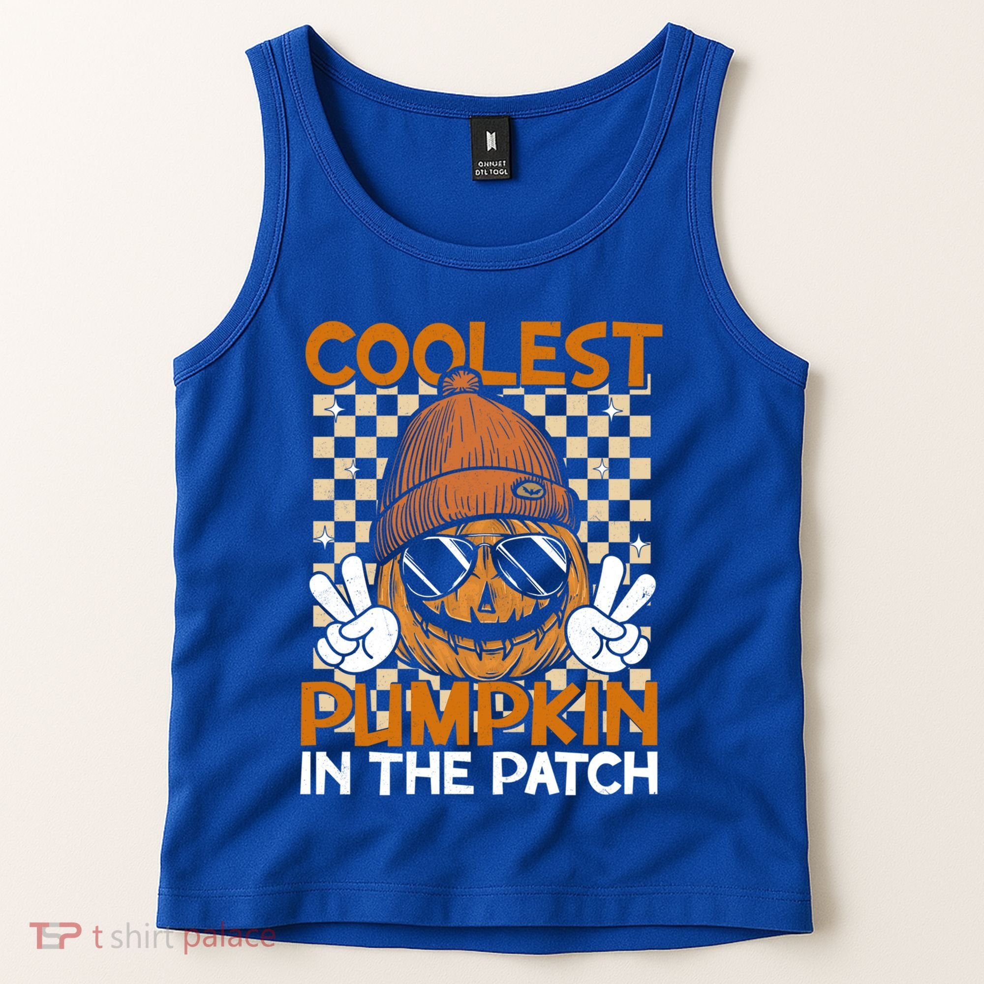 Groovy Coolest Pumpkin In The Patch Halloween Gift Tank Top