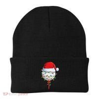 Golfing Christmas Pajama Funny Holiday Santa Hat Beanie thumb 0