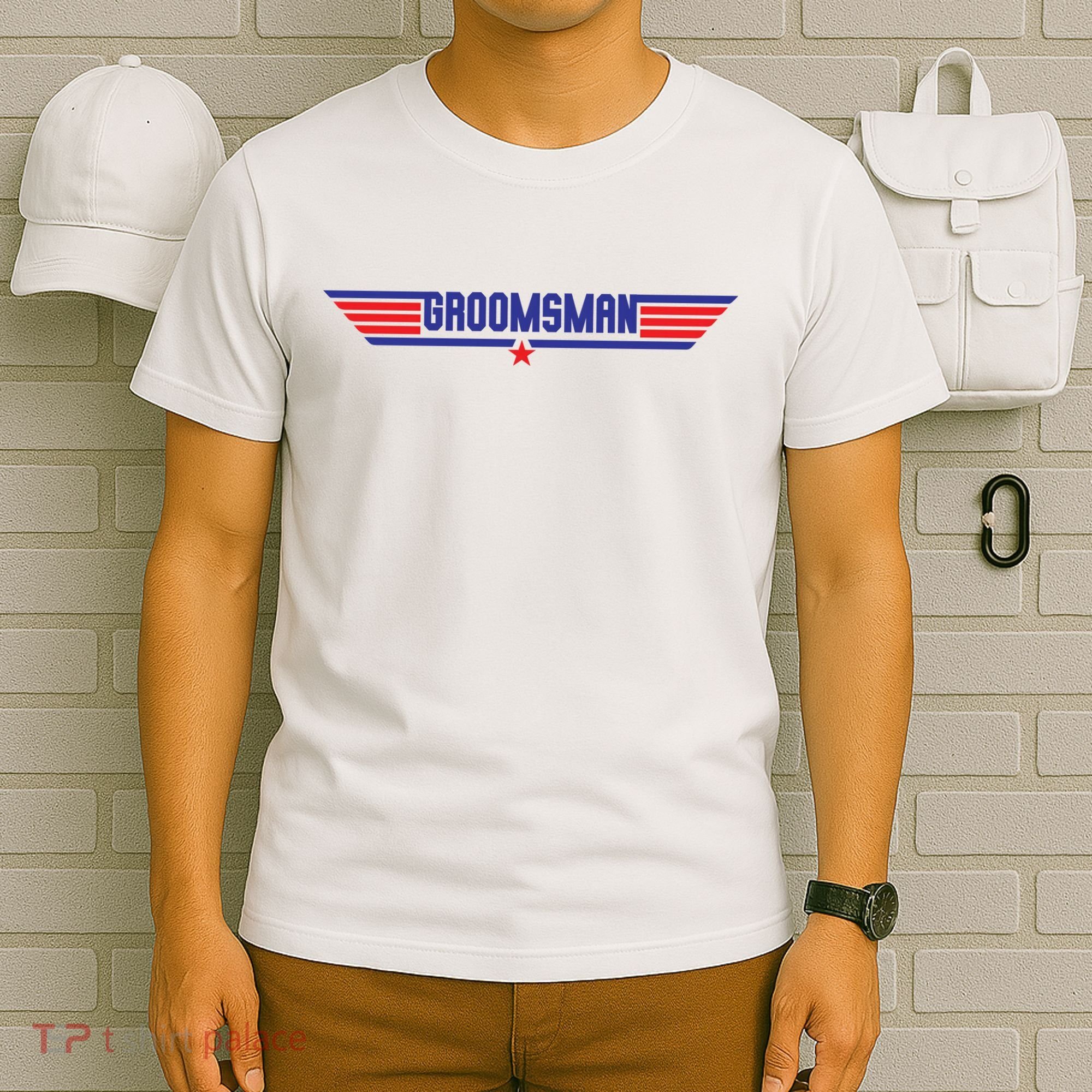Groomsman Crew Pilot T-Shirt