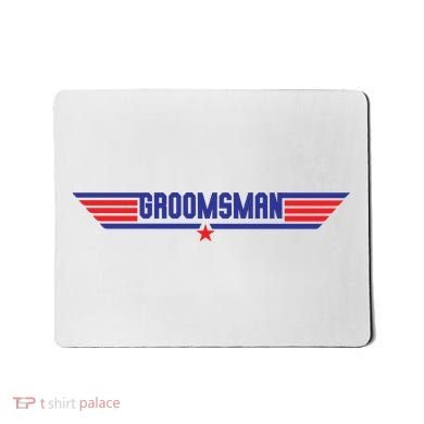 Groomsman Crew Pilot Mousepad