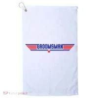 Groomsman Crew Pilot Golf Towel thumb 0