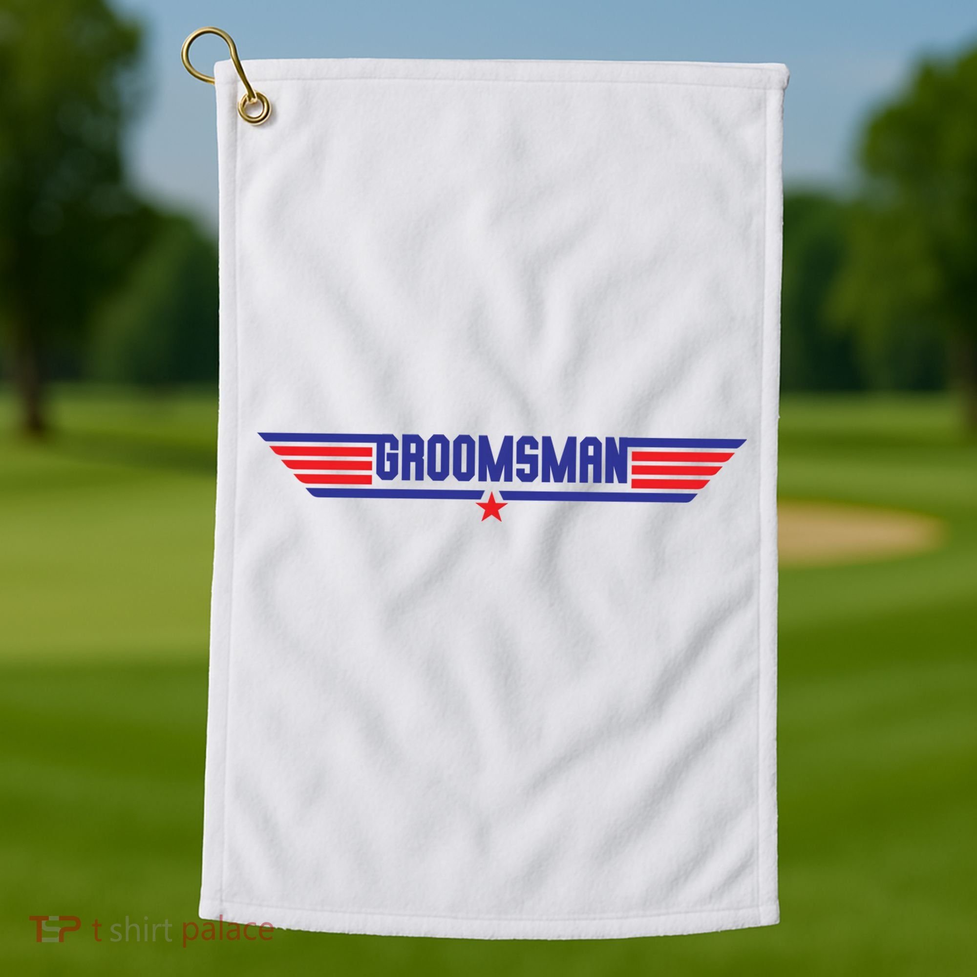 Groomsman Crew Pilot Golf Towel