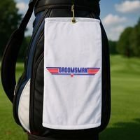 Groomsman Crew Pilot Golf Towel thumb 2