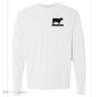 Goochland Cow Pocket Logo Comfort Colors Heavyweight Long Sleeve T-Shirt thumb 0