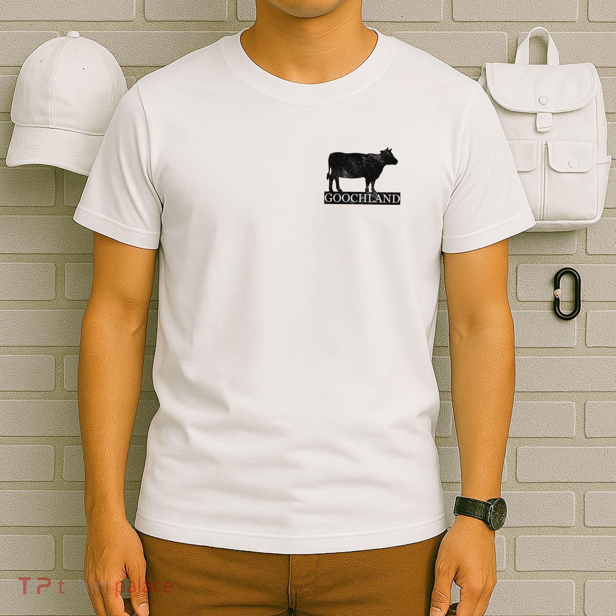 Goochland Cow Pocket Logo T-Shirt