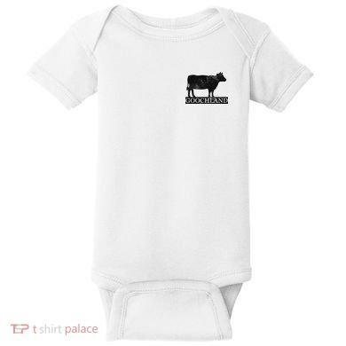 Goochland Cow Pocket Logo Baby Bodysuit