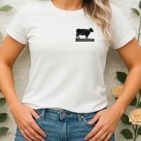 Goochland Cow Pocket Logo Women's T-Shirt thumb 2