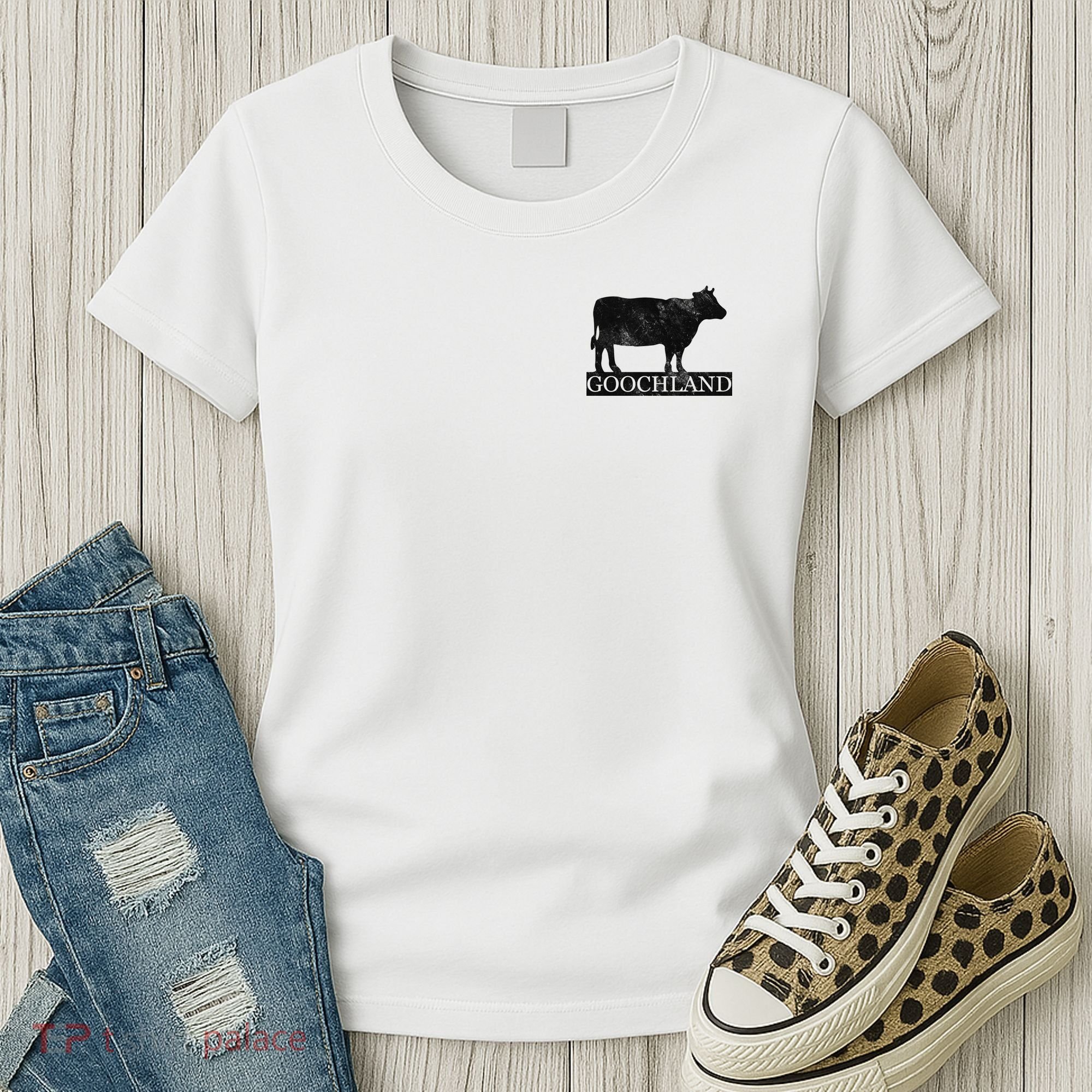 Goochland Cow Pocket Logo Women's T-Shirt