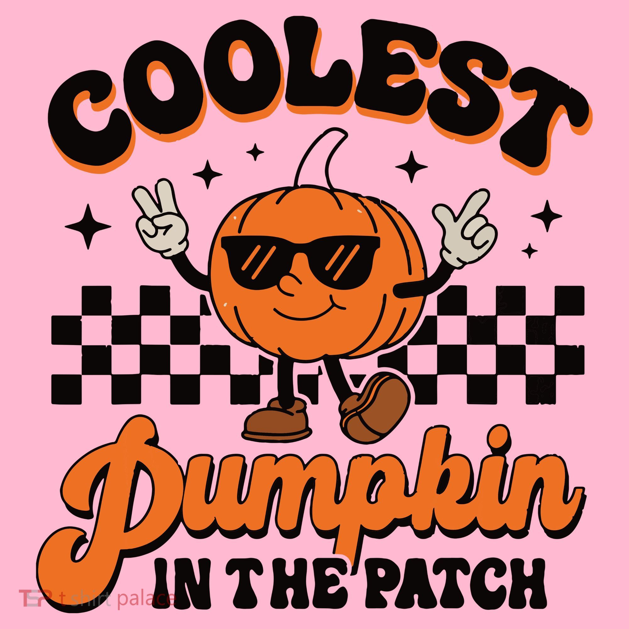 Groovy Coolest Pumpkin In The Patch Halloween For Boy Kids Coaster