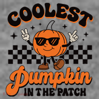 Groovy Coolest Pumpkin In The Patch Halloween For Boy Kids Toddler Hoodie thumb 2