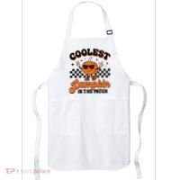 Groovy Coolest Pumpkin In The Patch Halloween For Boy Kids Apron thumb 0
