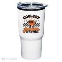 Groovy Coolest Pumpkin In The Patch Halloween For Boy Kids Tumbler thumb 0
