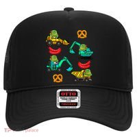German Construction Pretzel Sausage Oktoberfest Hat thumb 0