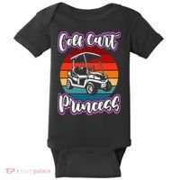 Golf Cart Princess Golfing Girl Golf Sport Lover Golfer Baby Bodysuit thumb 0