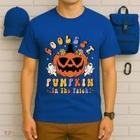 Groovy Coolest Pumpkin In The Patch Ghost Halloween Costume Gift T-Shirt thumb 6