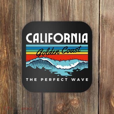 Golden Coast Perfect Wave California Coaster