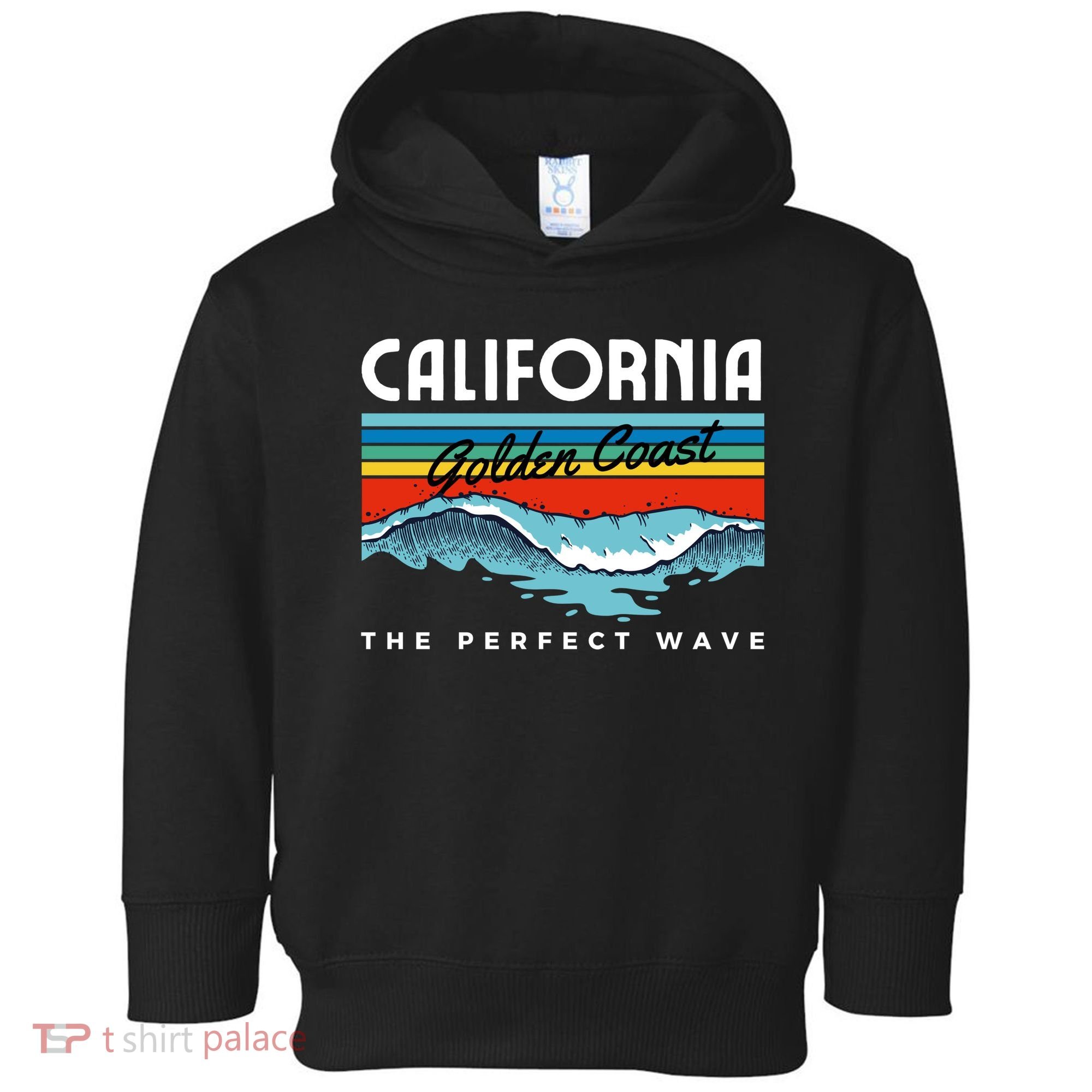 Golden Coast Perfect Wave California Toddler Hoodie