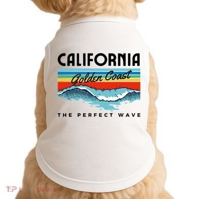 Golden Coast Perfect Wave California Doggie Tank
