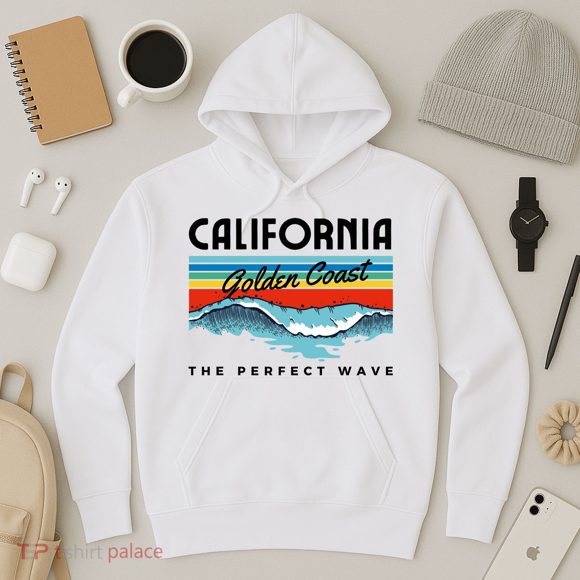 Golden Coast Perfect Wave California Hoodie