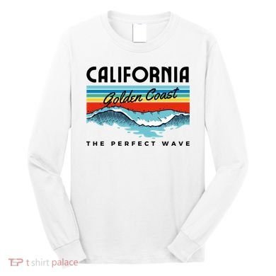 Golden Coast Perfect Wave California Long Sleeve Shirt