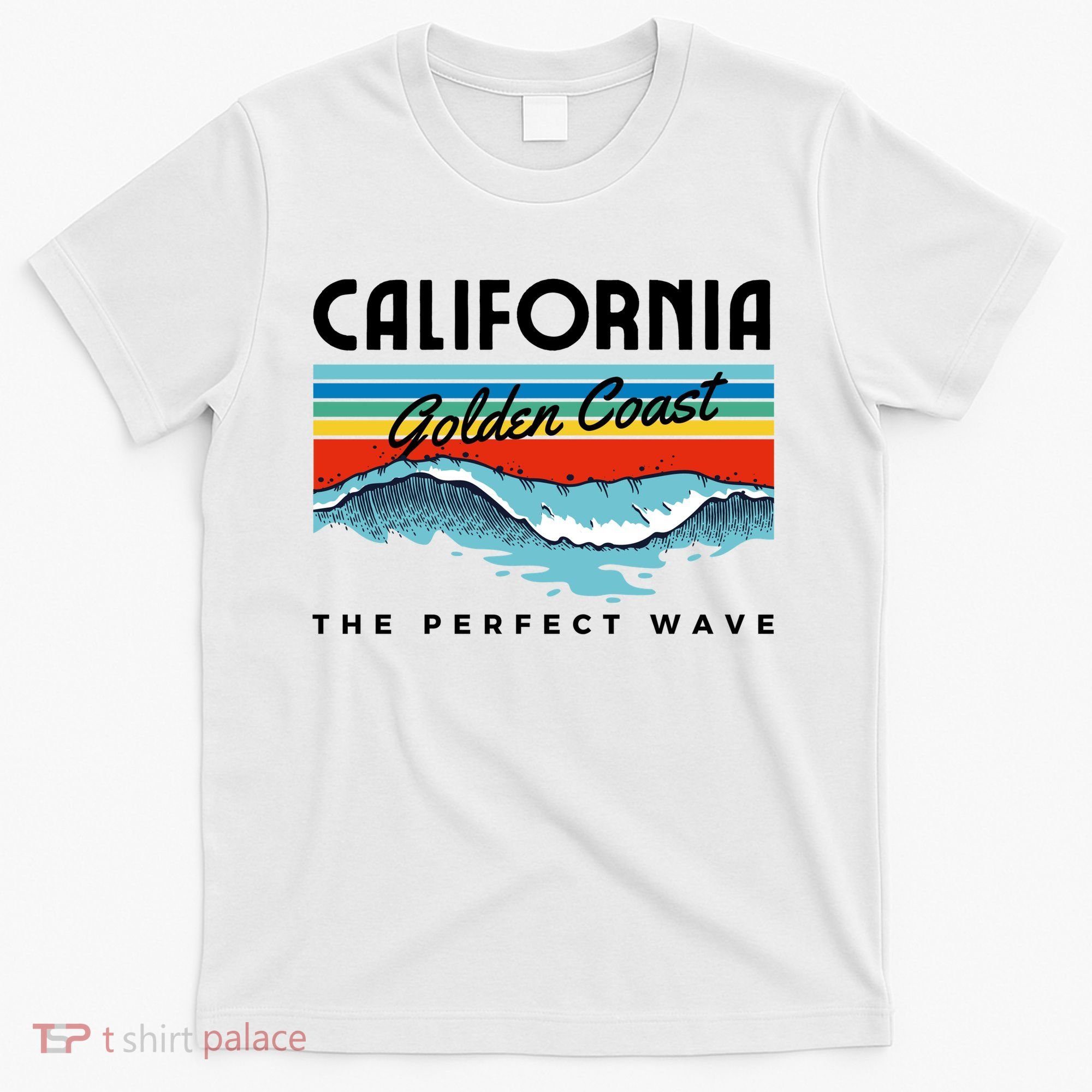 Golden Coast Perfect Wave California T-Shirt