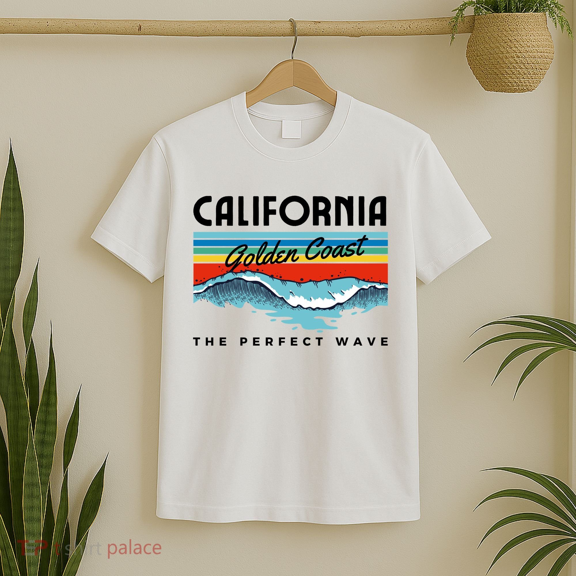 Golden Coast Perfect Wave California T-Shirt