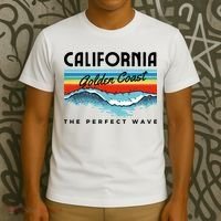 Golden Coast Perfect Wave California T-Shirt thumb 3