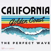 Golden Coast Perfect Wave California T-Shirt thumb 7