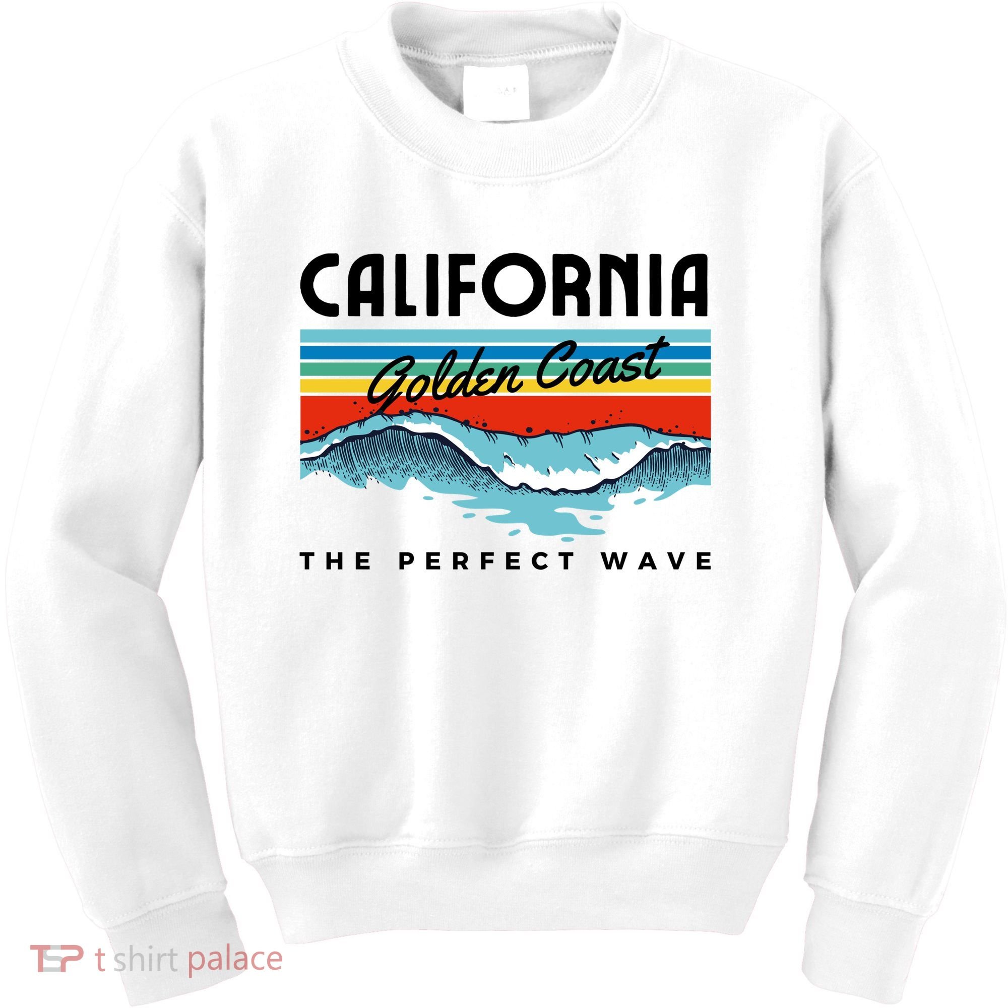 Golden Coast Perfect Wave California Kids Sweatshirt