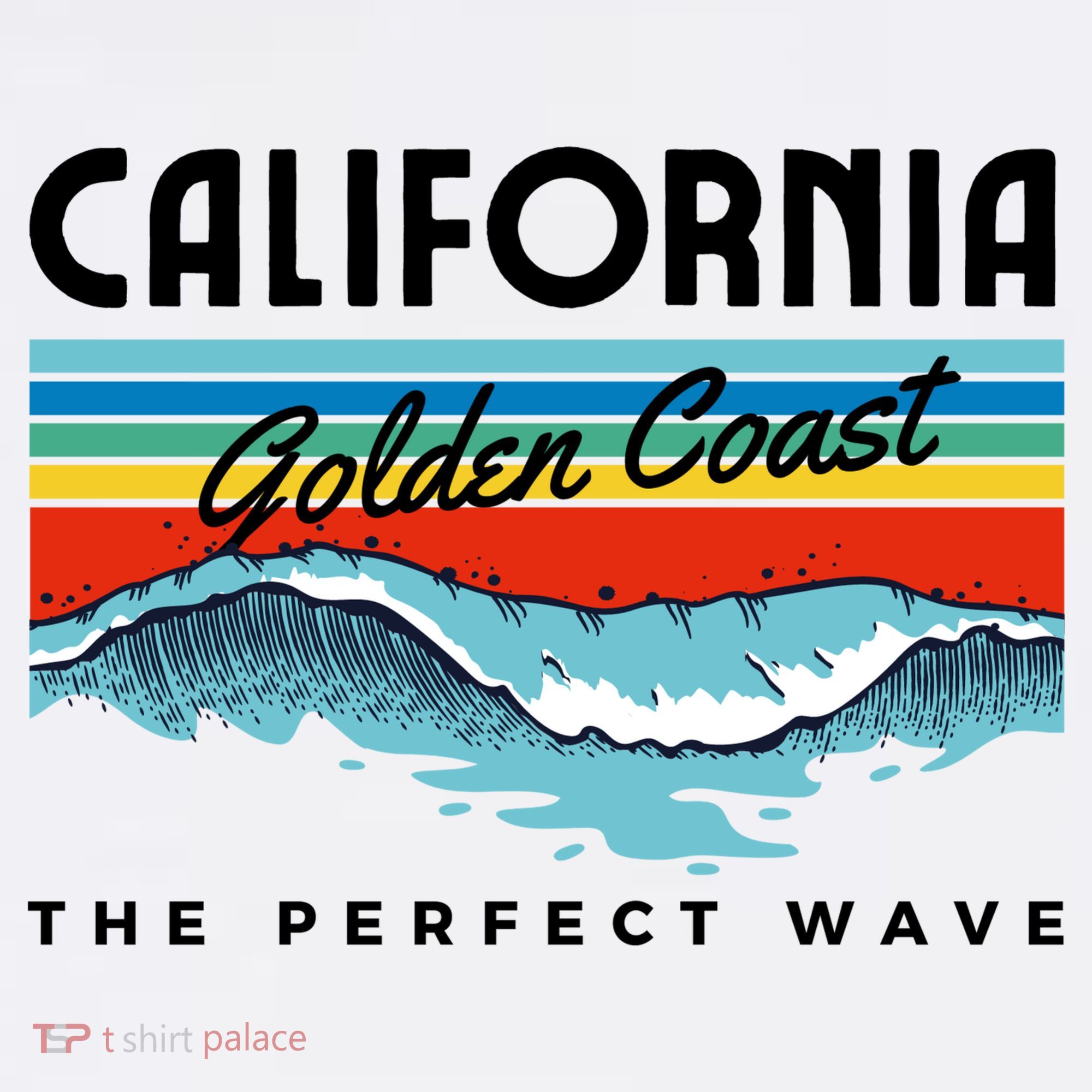 Golden Coast Perfect Wave California Kids Sweatshirt