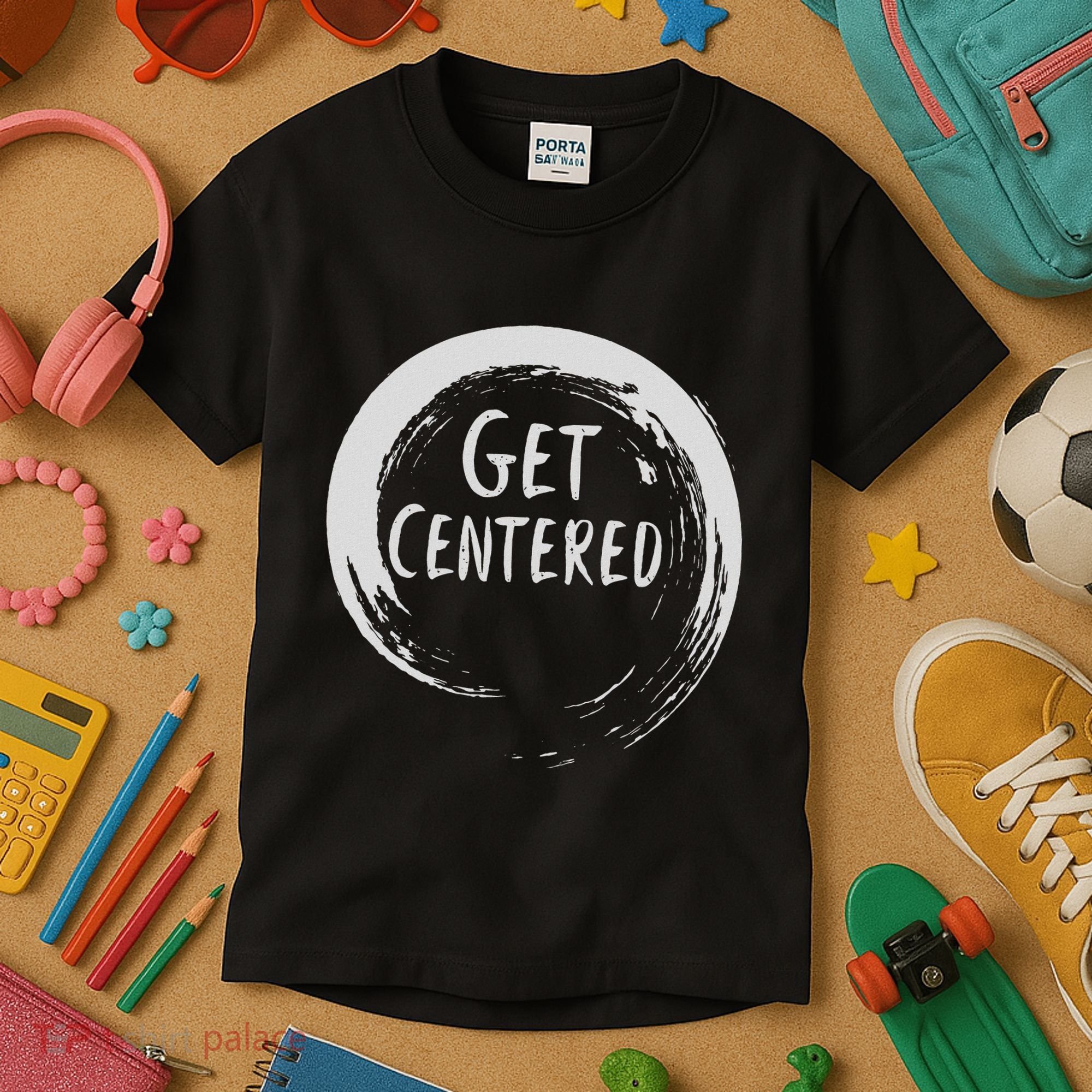 Get Centered Pottery Wheel Hobby Kids T-Shirt