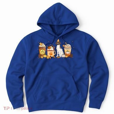 Gsp Coffee Pumpkin Spice Dog Lovers Fall Thanksgiving Gift Hoodie