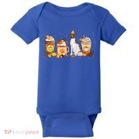 Gsp Coffee Pumpkin Spice Dog Lovers Fall Thanksgiving Gift Baby Bodysuit thumb 0