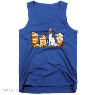 Gsp Coffee Pumpkin Spice Dog Lovers Fall Thanksgiving Gift Tank Top