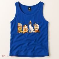 Gsp Coffee Pumpkin Spice Dog Lovers Fall Thanksgiving Gift Tank Top thumb 2
