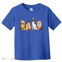 Gsp Coffee Pumpkin Spice Dog Lovers Fall Thanksgiving Gift Toddler T-Shirt thumb 0
