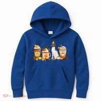 Gsp Coffee Pumpkin Spice Dog Lovers Fall Thanksgiving Gift Kids Hoodie thumb 0
