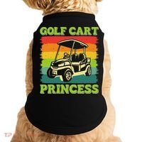 Golf Cart Princess Golf Sports Player Lover Golfer Golfing Doggie Tank thumb 0