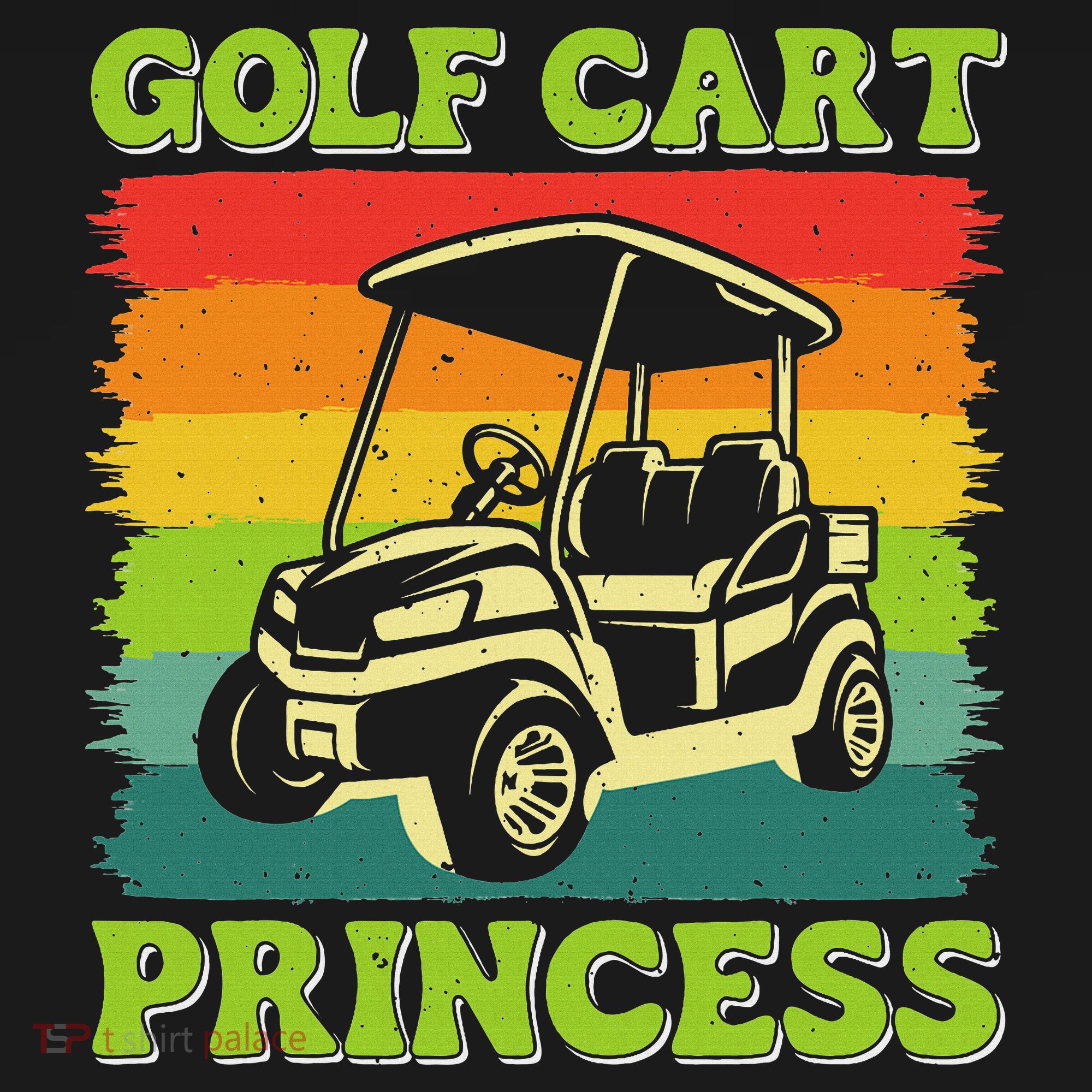Golf Cart Princess Golf Sports Player Lover Golfer Golfing Bucket Hat