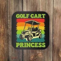 Golf Cart Princess Golf Sports Player Lover Golfer Golfing Coaster thumb 0