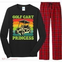 Golf Cart Princess Golf Sports Player Lover Golfer Golfing Long Sleeve Pajama Set thumb 0