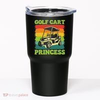 Golf Cart Princess Golf Sports Player Lover Golfer Golfing Tumbler thumb 0