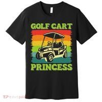 Golf Cart Princess Golf Sports Player Lover Golfer Golfing Premium T-Shirt thumb 0