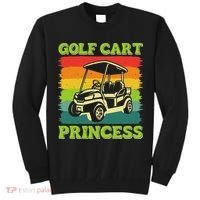 Golf Cart Princess Golf Sports Player Lover Golfer Golfing Tall Sweatshirt thumb 0