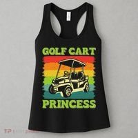 Golf Cart Princess Golf Sports Player Lover Golfer Golfing Women's Tank Top thumb 3