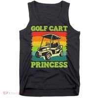 Golf Cart Princess Golf Sports Player Lover Golfer Golfing Tank Top thumb 0