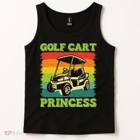 Golf Cart Princess Golf Sports Player Lover Golfer Golfing Tank Top thumb 2