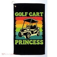 Golf Cart Princess Golf Sports Player Lover Golfer Golfing Golf Towel thumb 0