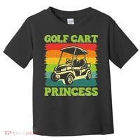 Golf Cart Princess Golf Sports Player Lover Golfer Golfing Toddler T-Shirt thumb 0